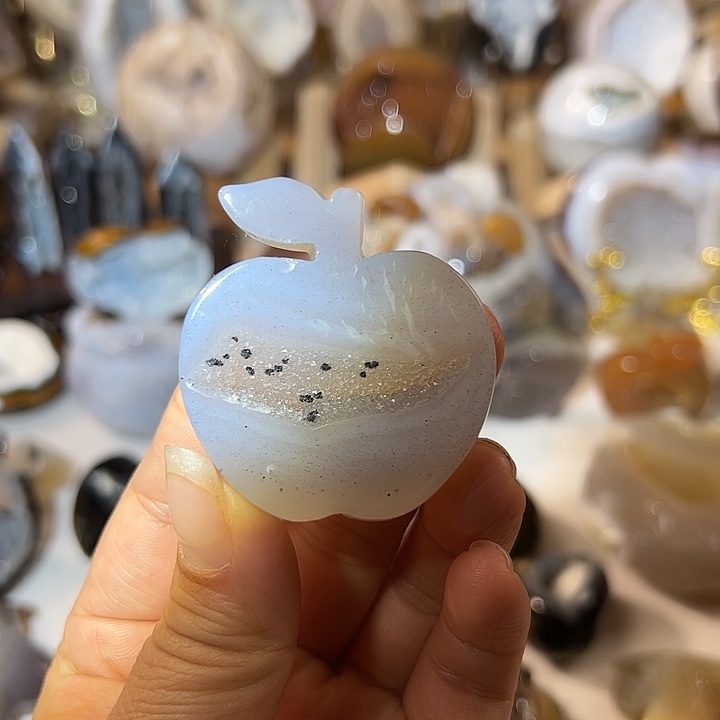 玛瑙/玉髓无未镶嵌苹果