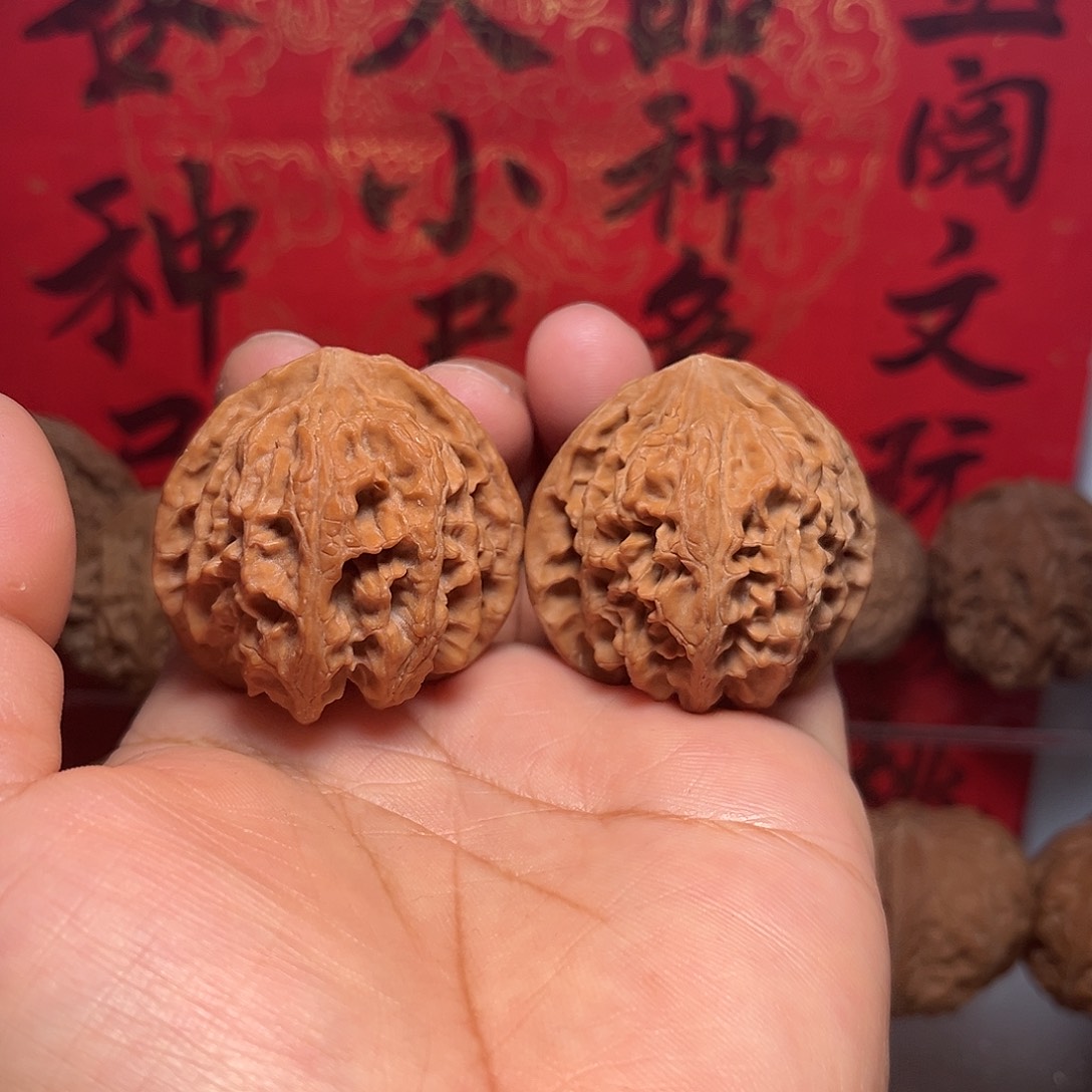 文玩核桃吊坠4.0苹果园
