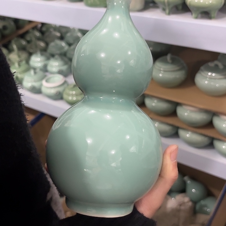 龙泉云间青瓷小米茶器