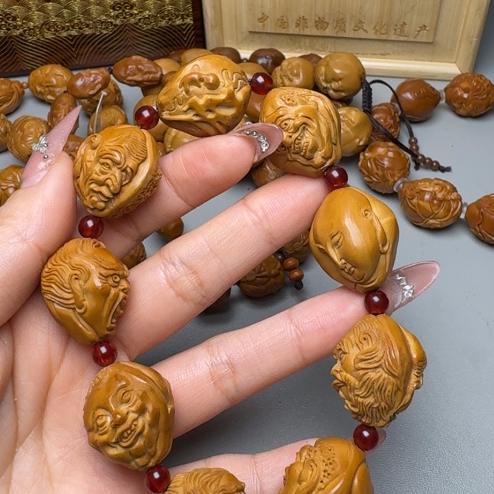 橄榄核手串/手链罗汉手串