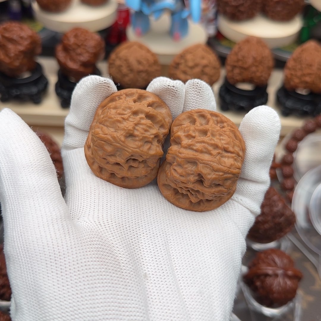 文玩核桃吊坠43全品野狼