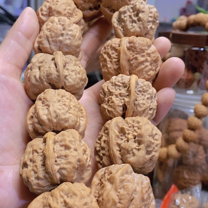 【闪购商品】文玩核桃把件36蛤蟆头黄油