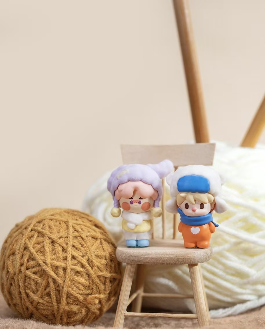 【直播间拆】毛绒绒萌粒盲盒潮玩手办