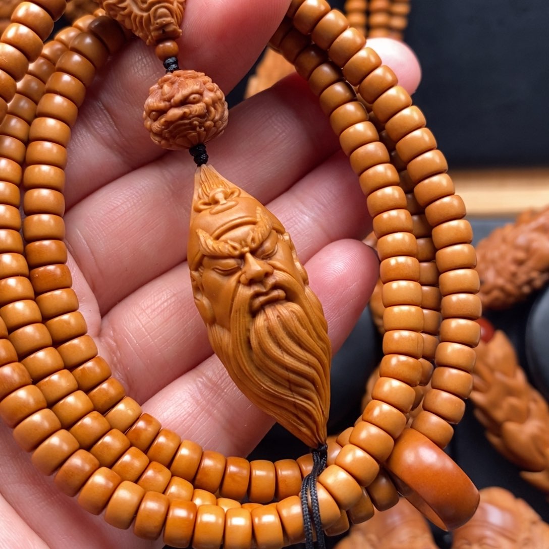 橄榄核手串/手链关公脖挂