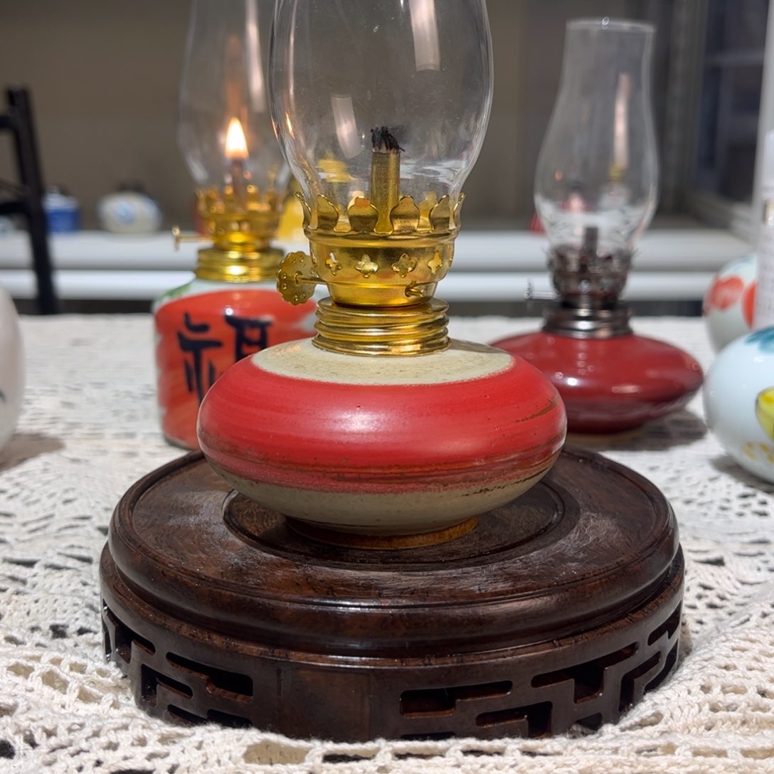 摆件景德镇陶瓷香薰灯