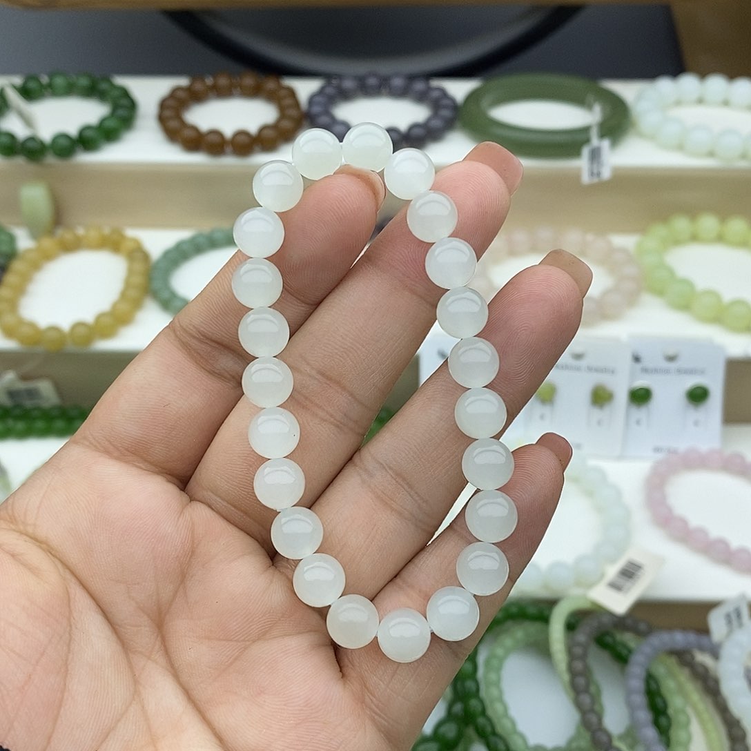 和田玉手链未镶嵌