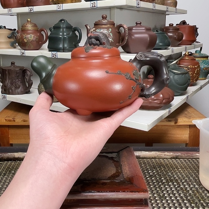 紫砂茶壶全手工定制