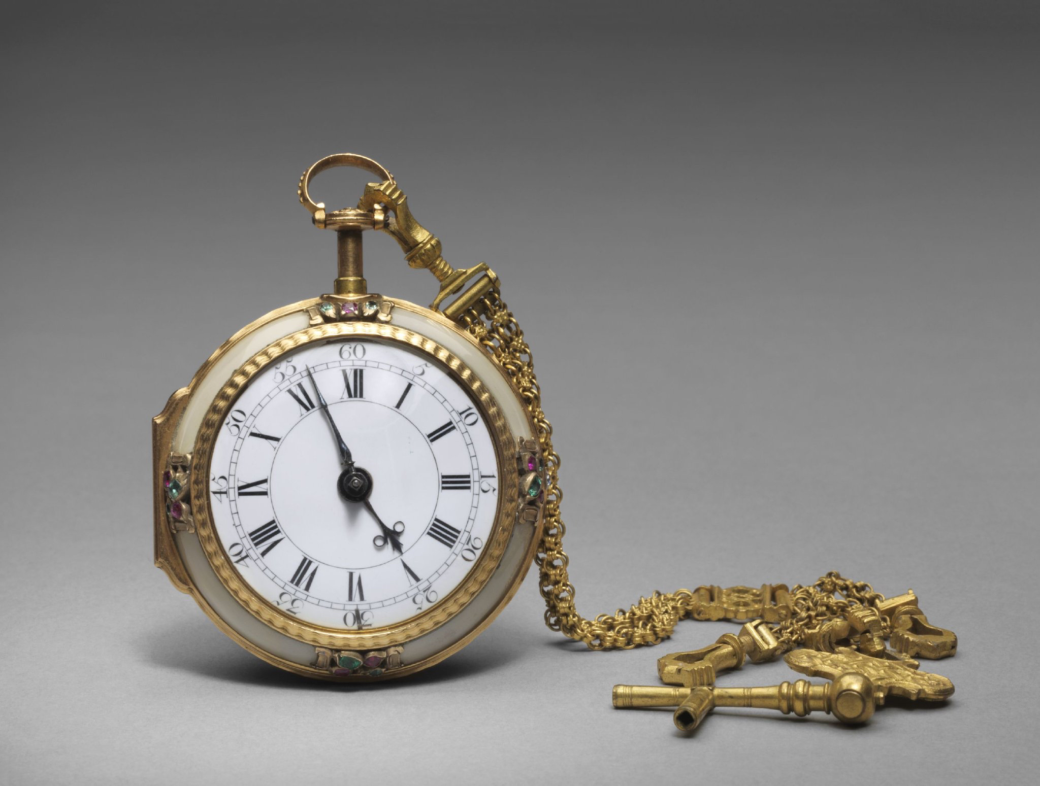 气球复古怀表皮带钢带