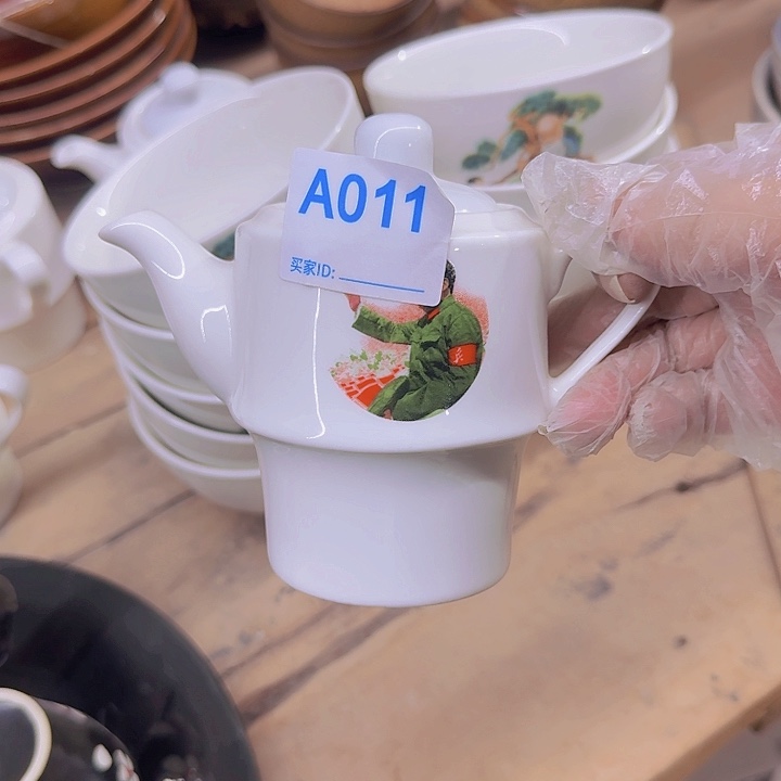 紫砂茶碗盘子碗啥都有