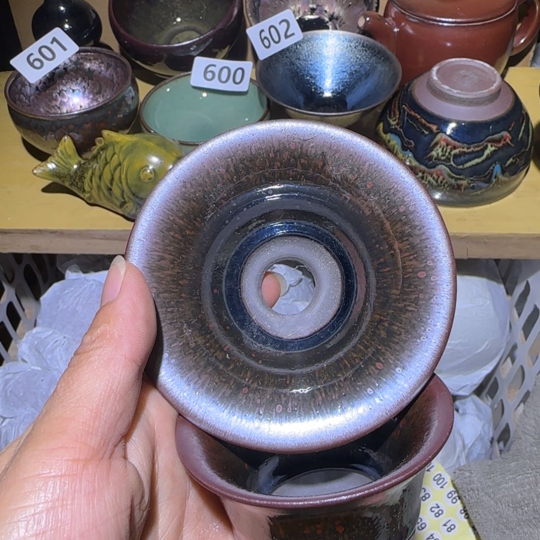 茶盏福建盏茶器瑕疵