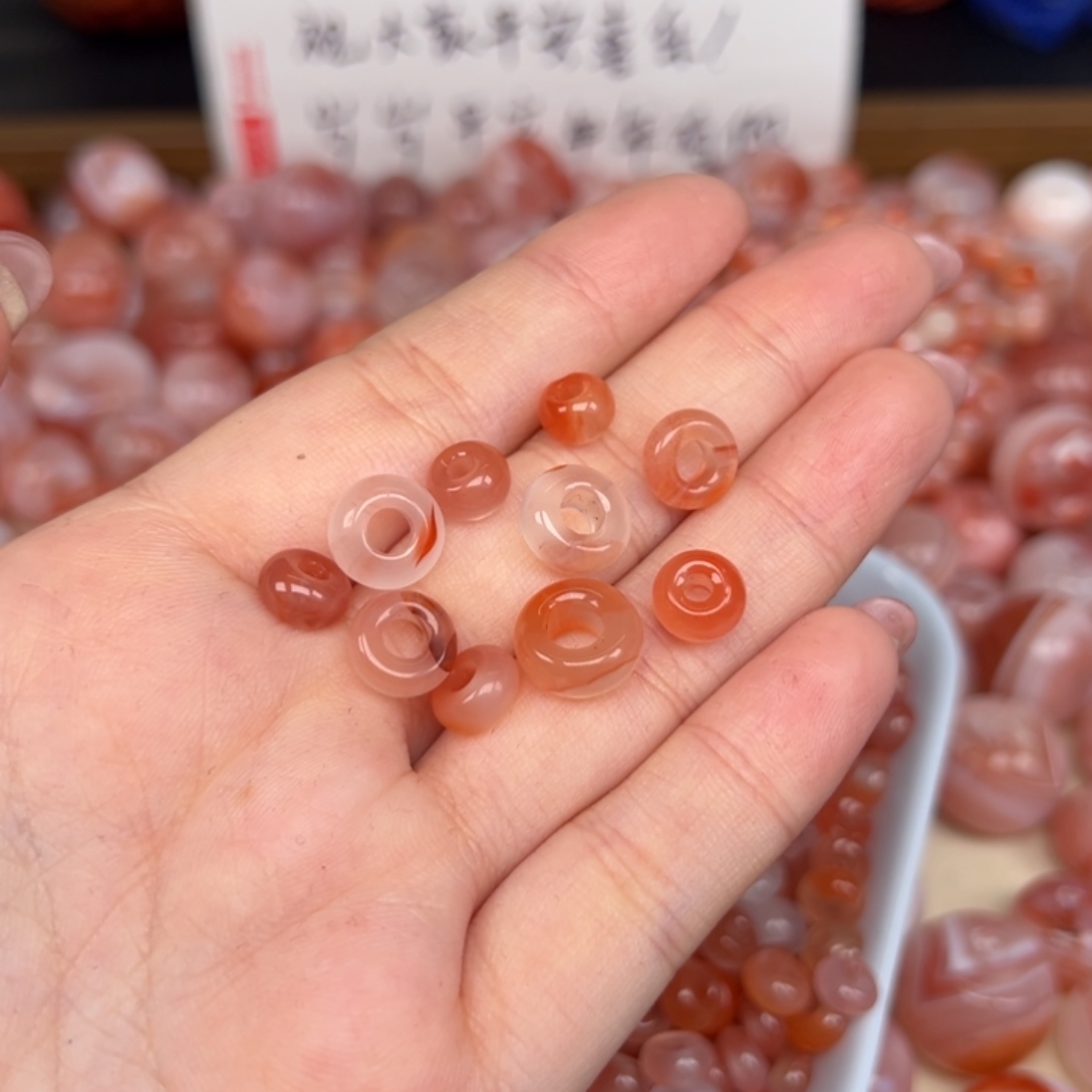 南红玛瑙未镶嵌吊坠(不含链)