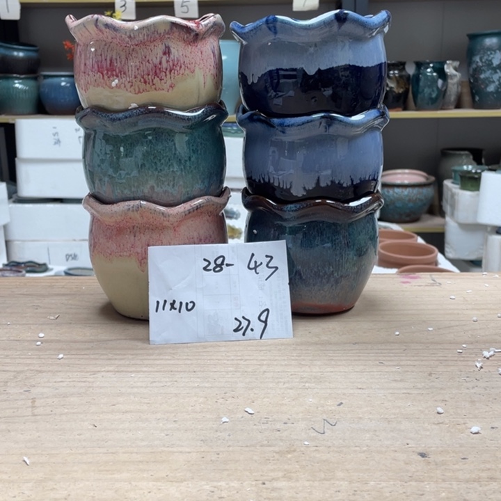 紫砂花盆多肉花盆微瑕43