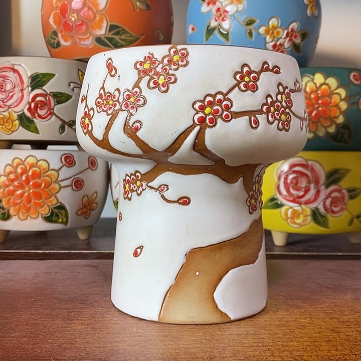 外12-13内11+高15左右，纯手工制作，一单包邮