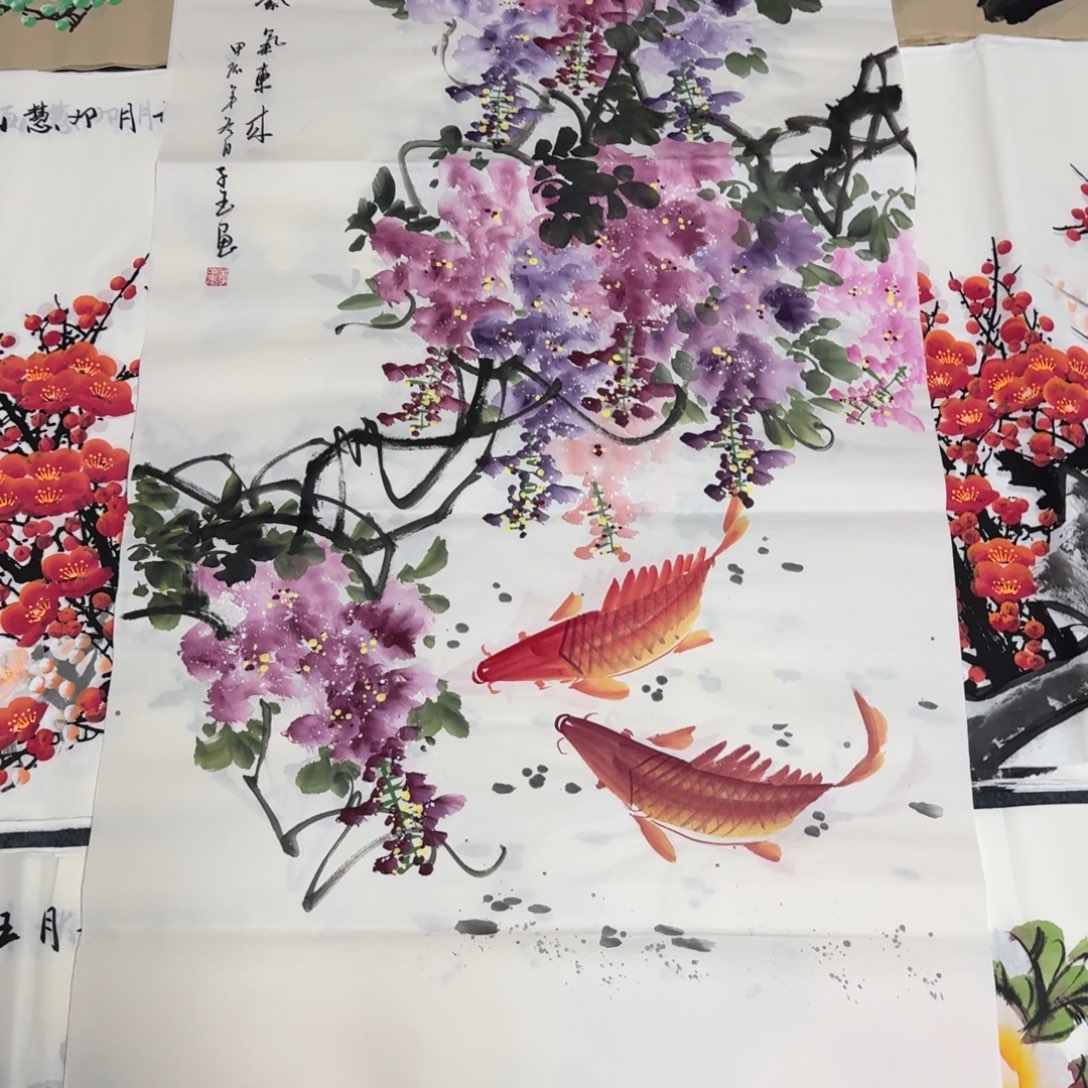 国画晓彤美术馆直播间