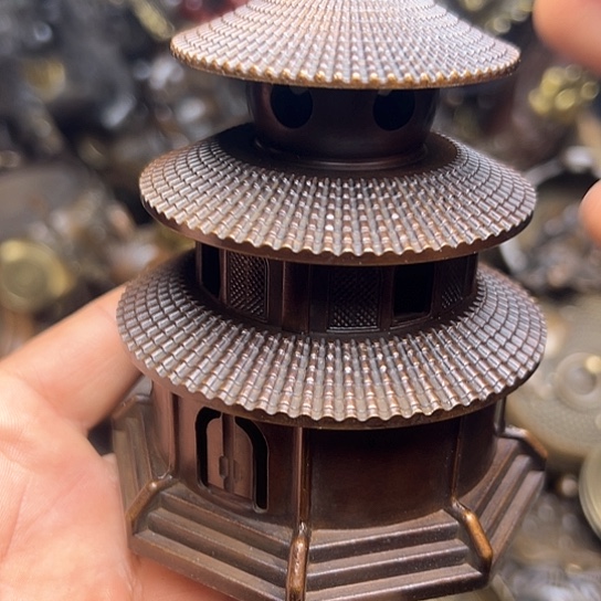 铜制工艺把玩摆件