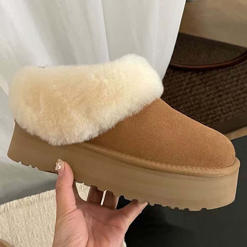 【雪地靴合集】真皮真毛皮毛一体雪地靴