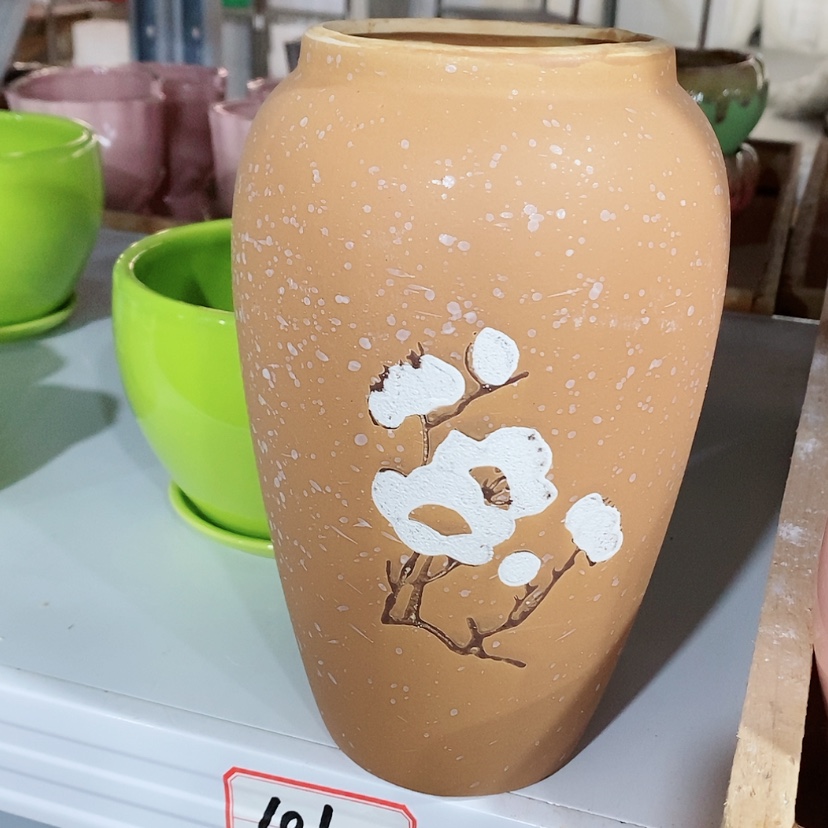 【闪购商品】红陶陶瓷花盆，多肉花盆