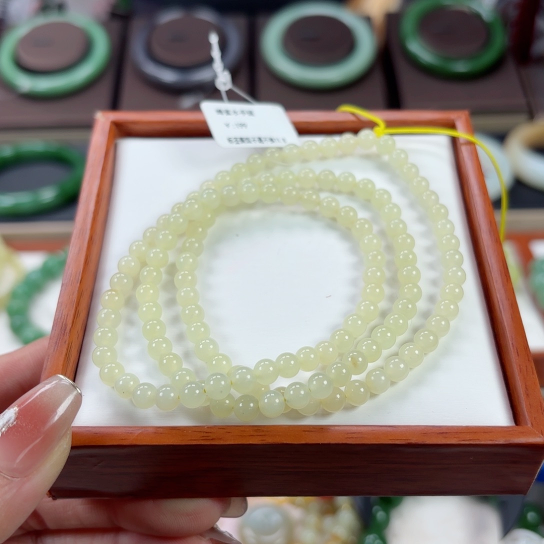 和田玉手链未镶嵌