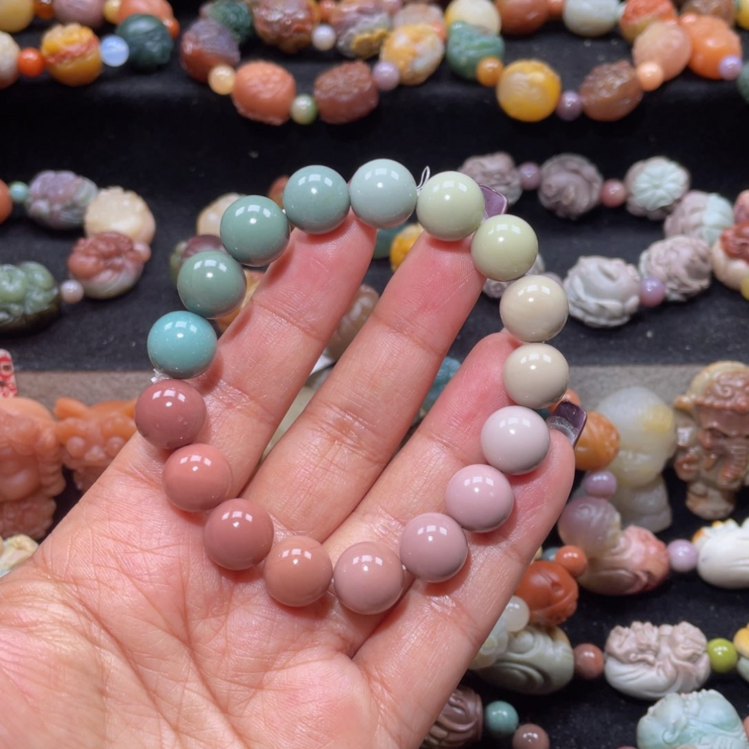 石英质玉手链未镶嵌