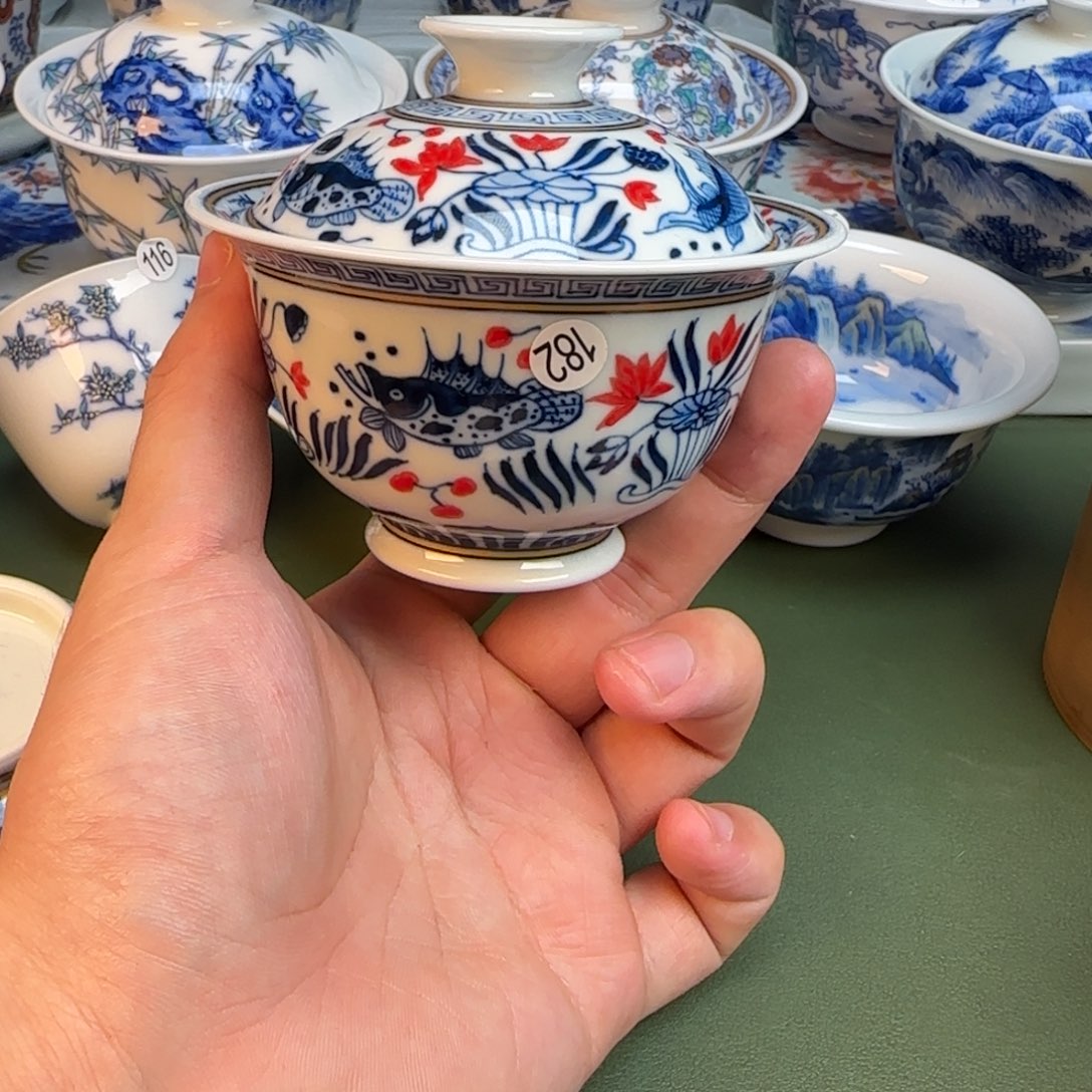 彦祖纯手工手绘茶具182