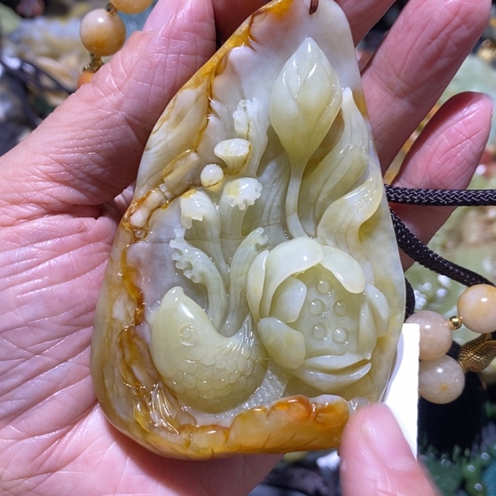 岫玉岫玉吊坠未镶嵌