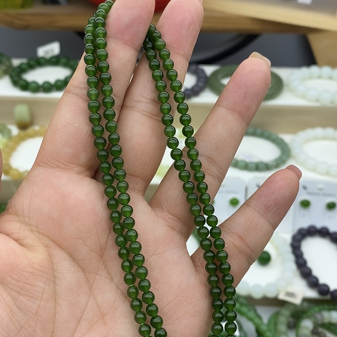 和田玉手链未镶嵌