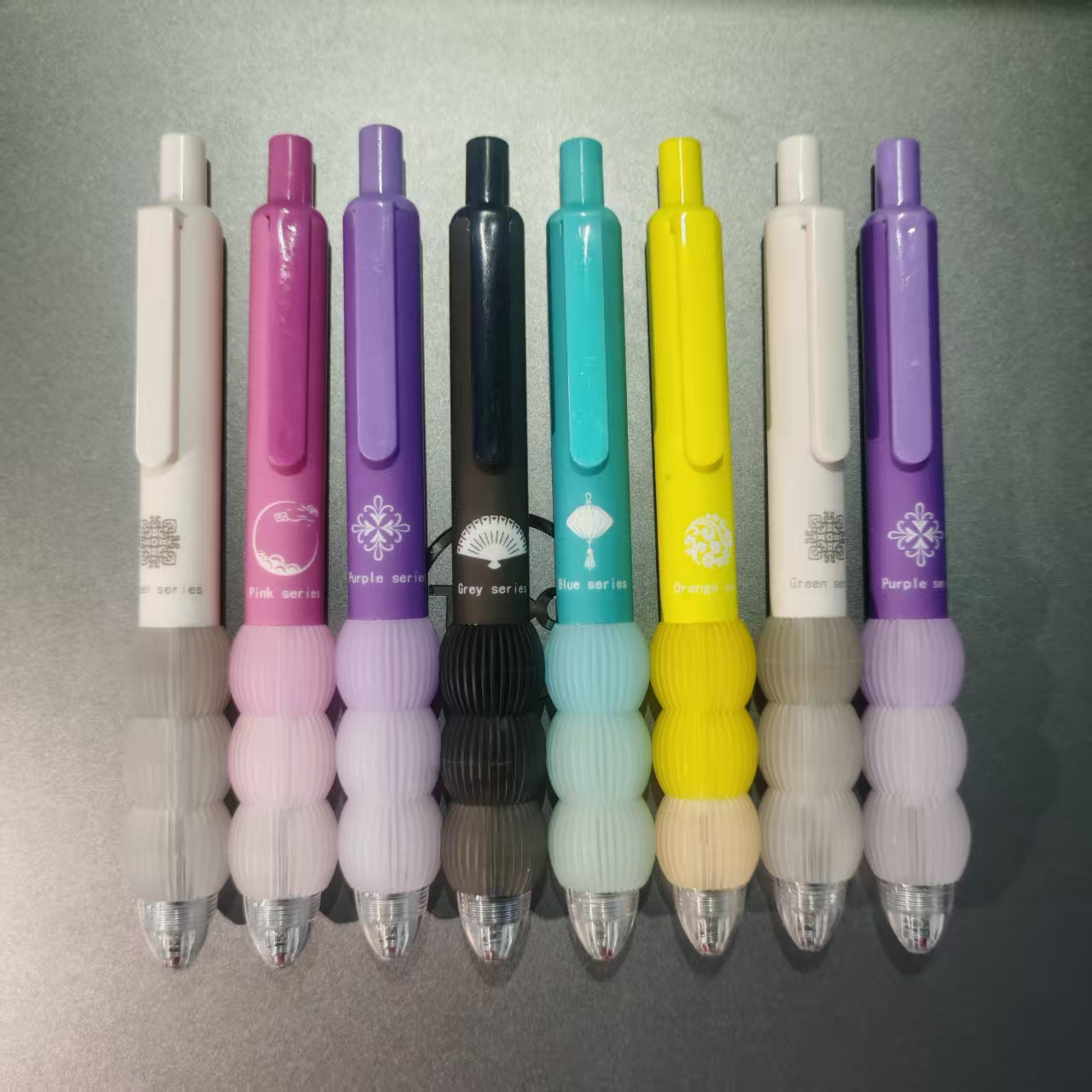 中性笔【不可擦】个人单国风糖葫芦按动式中性笔学生专用速干