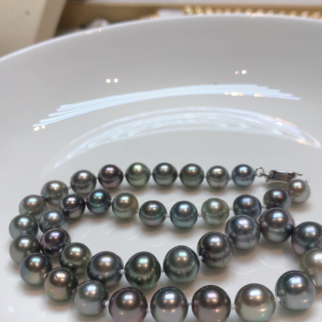 海水珍珠未镶嵌颈饰风***～