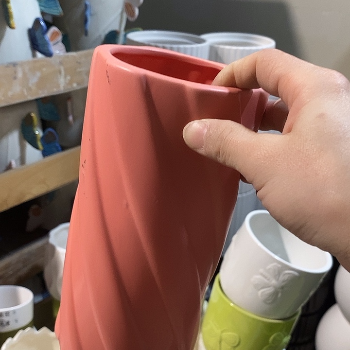 陶摆件陶盆有孔 瑕疵介意勿拍