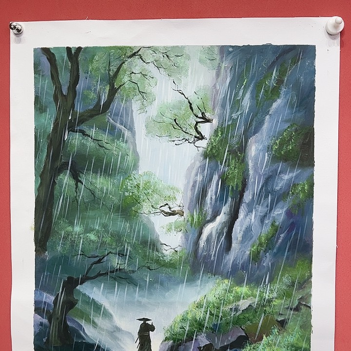 油画用****2刘文桂老师油画作品朵