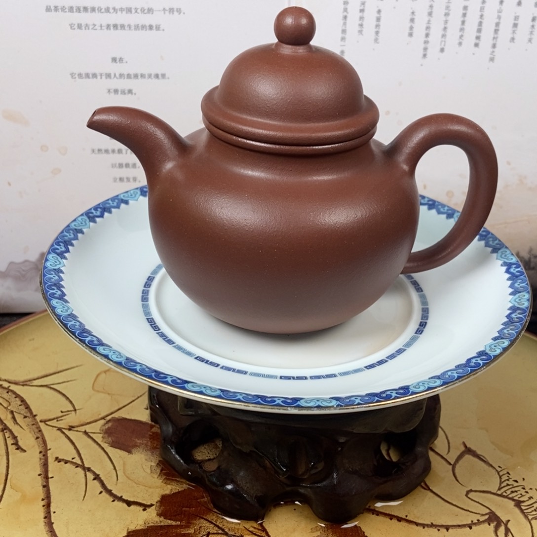 紫砂茶壶全手22 0 容量宜兴紫砂壶