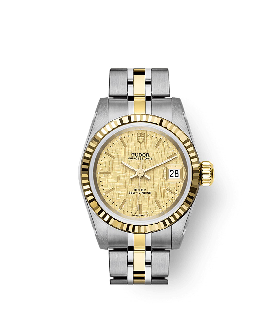 99新 TUDOR/帝舵 王子与公主系列/25mm/全原装/18k间金/自动机械