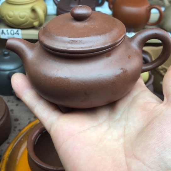 茶壶紫砂紫泥仿古180豪升左右