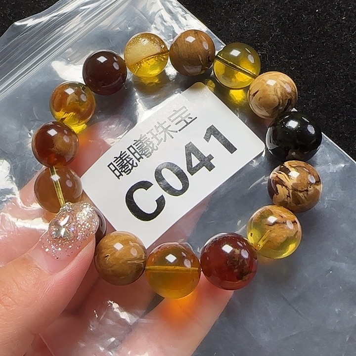 琥珀珠宝奇石未镶嵌14