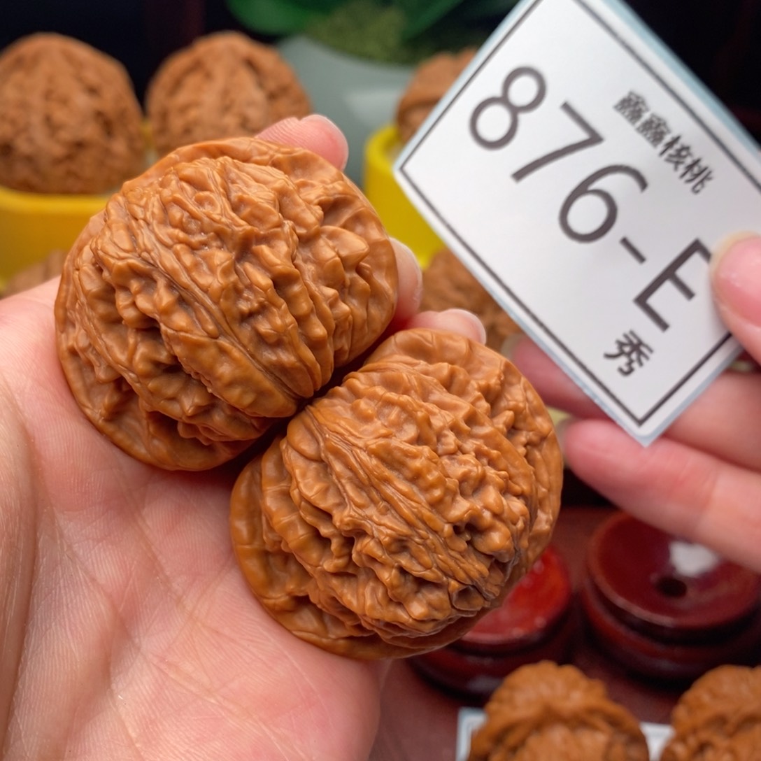 文玩核桃把件汉高楼44