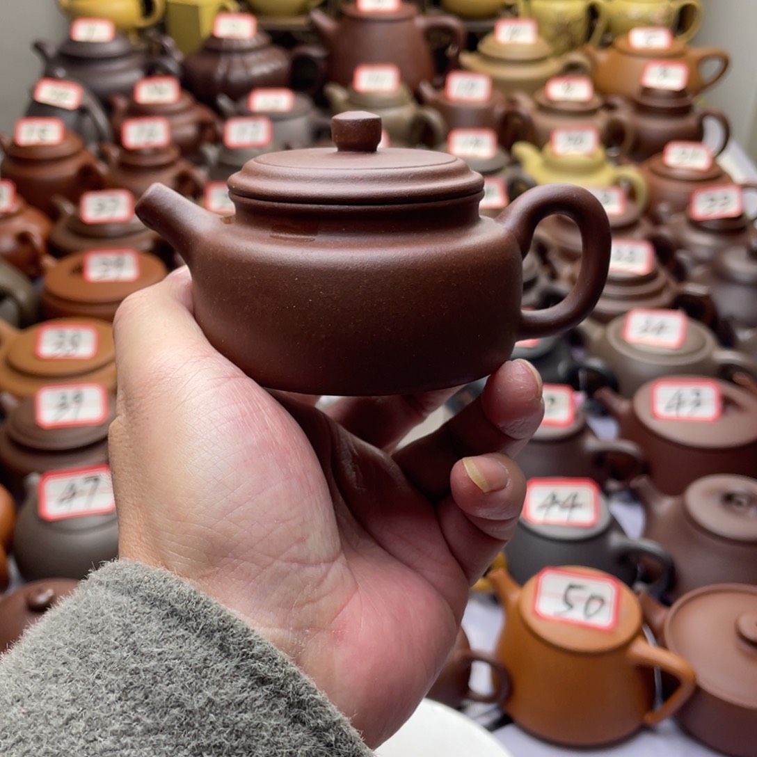 陕***赞茶壶紫砂宜兴紫砂半手工