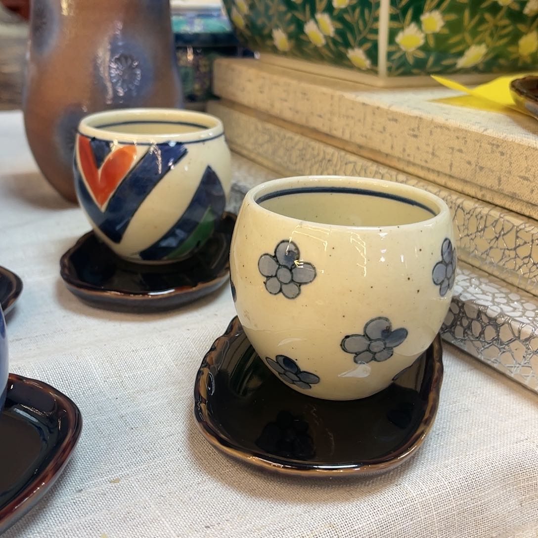 瓷片手绘元吨吨杯子30