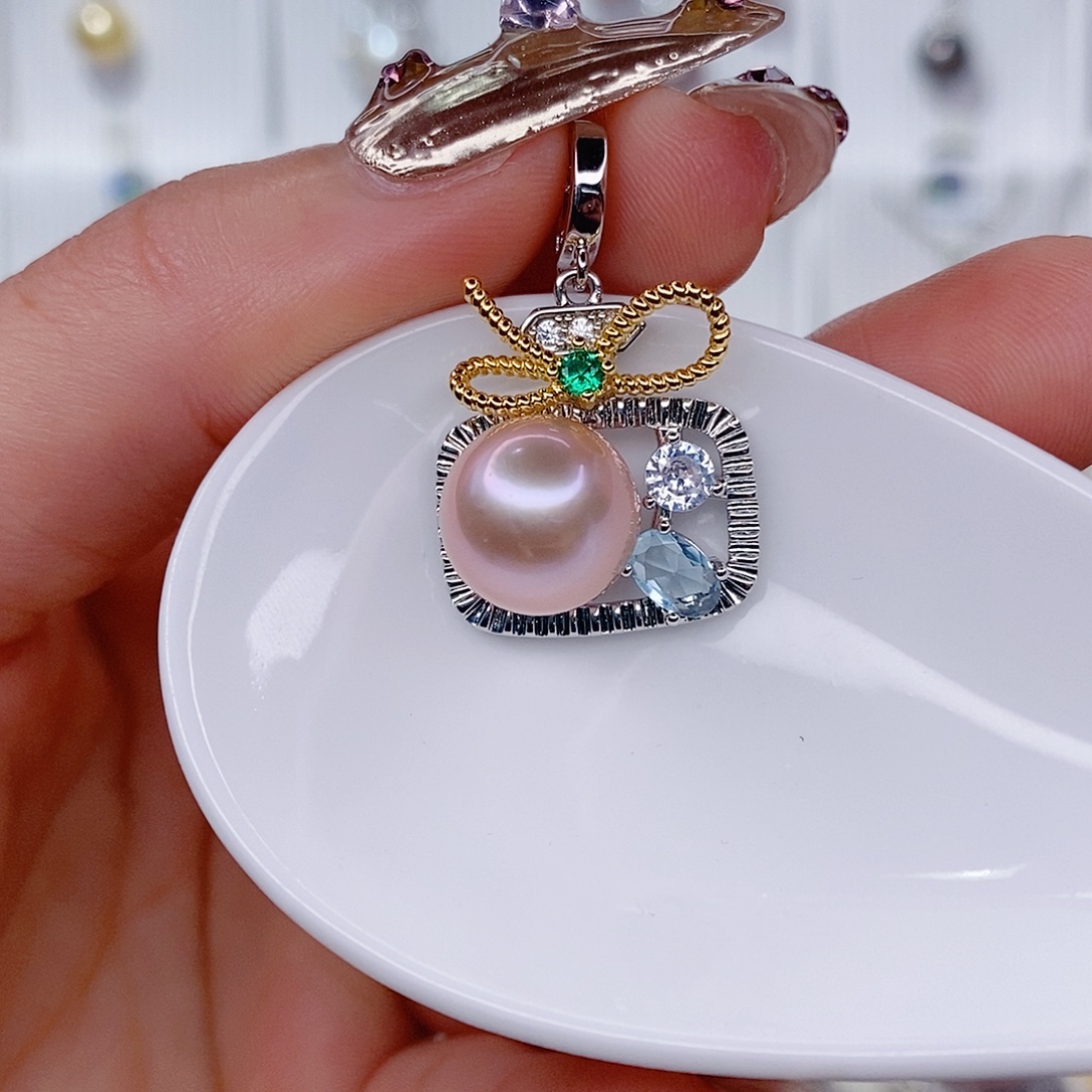 吊坠(赠链)未镶嵌淡水珍珠