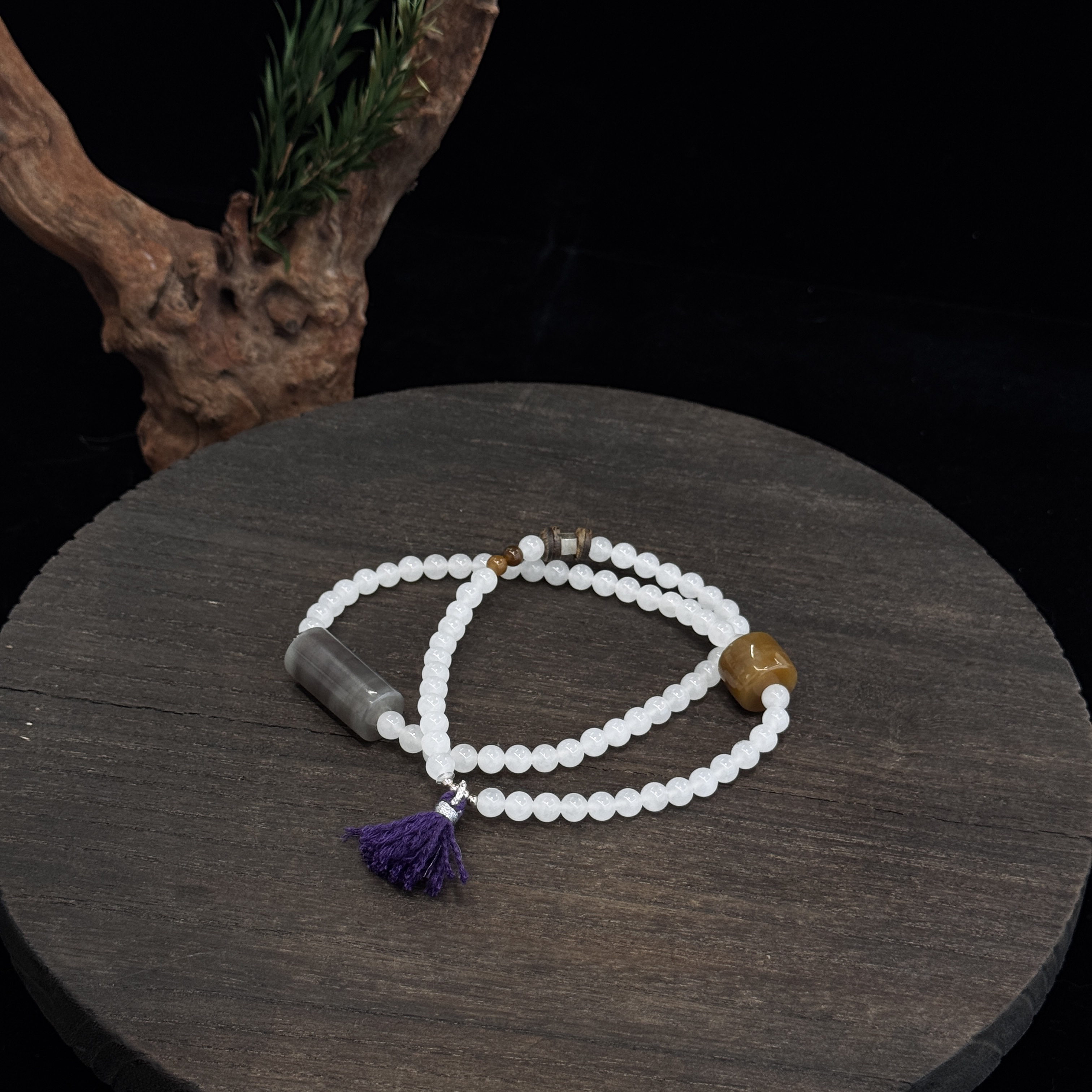 叁里｜轻漾｜和田玉设计款多圈手串多样性发其一