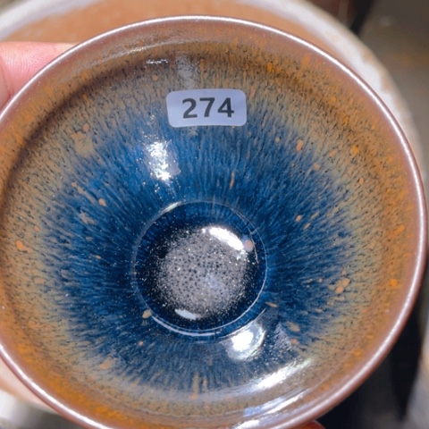 茶盏原矿原釉柴烧建盏