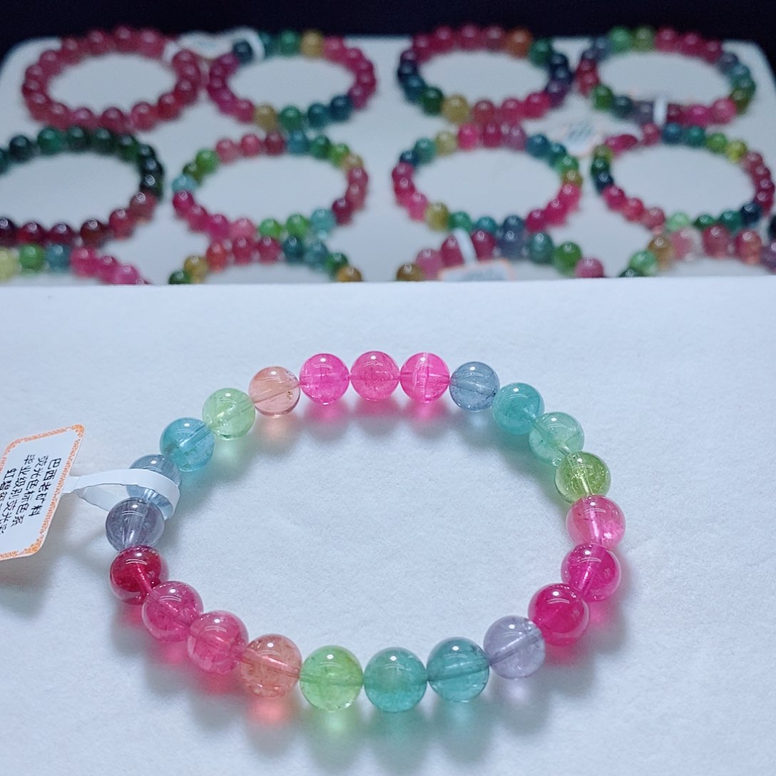 手链未镶嵌碧玺8.3mm左右