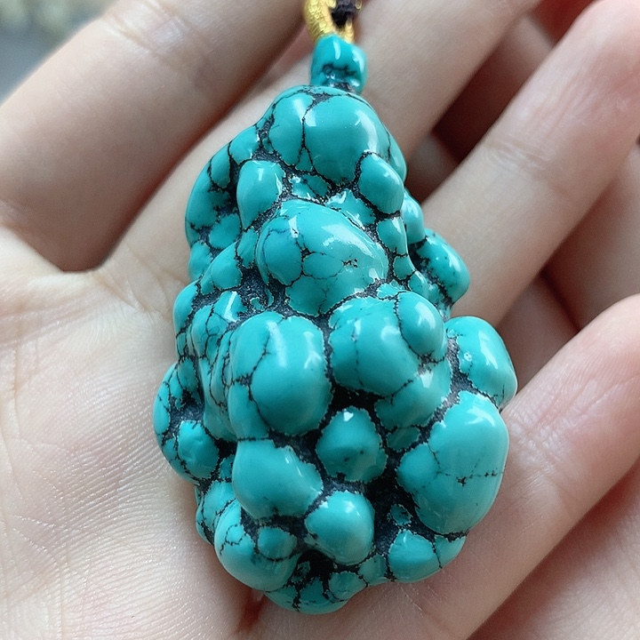 绿松石珠宝奇石未镶嵌