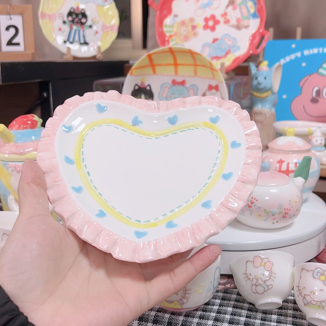 可爱陶瓷高温手作