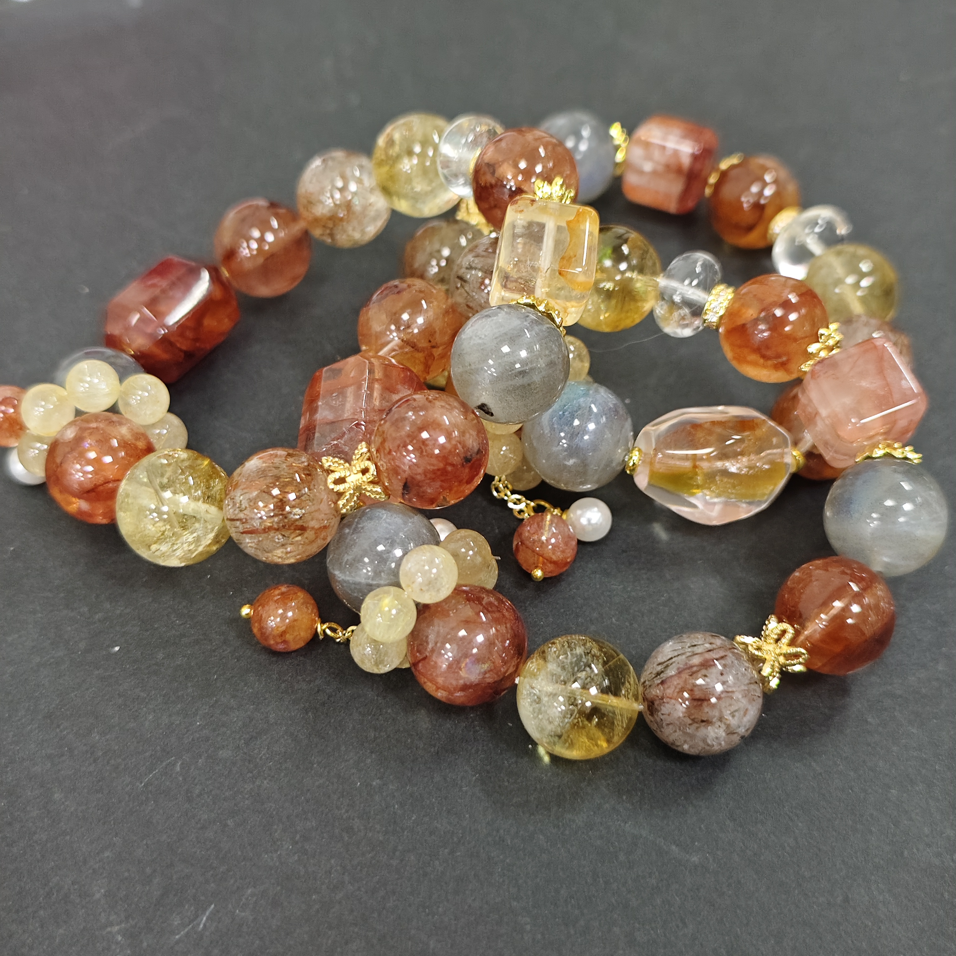 【书记甄选】原创水晶单圈手链 多样性发一件 约14mm 8063CF