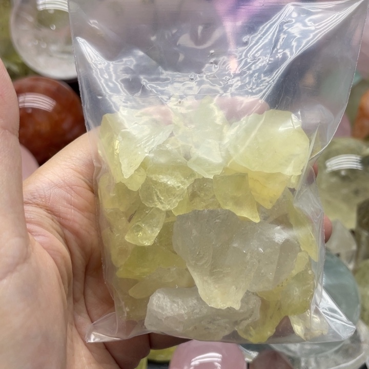 淡***水未镶嵌珠宝半成品水晶29