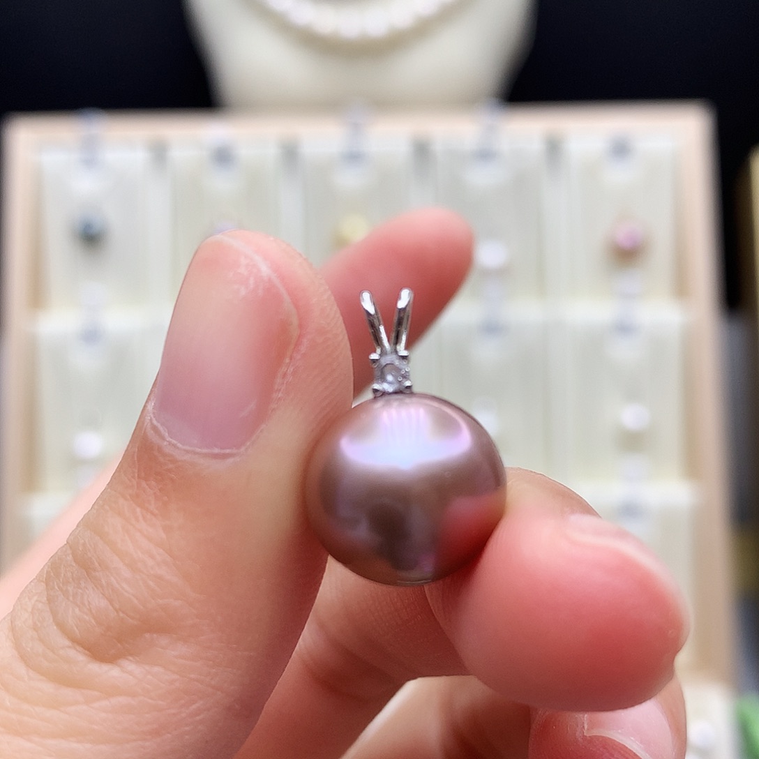 淡水珍珠颈饰合金