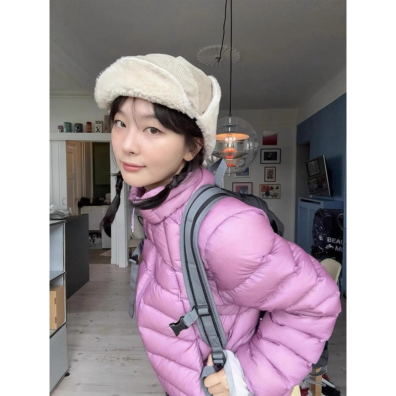现！慕予【云朵绒】sunlov*姜涩琪同款时尚云朵泡芙保暖排骨外套女