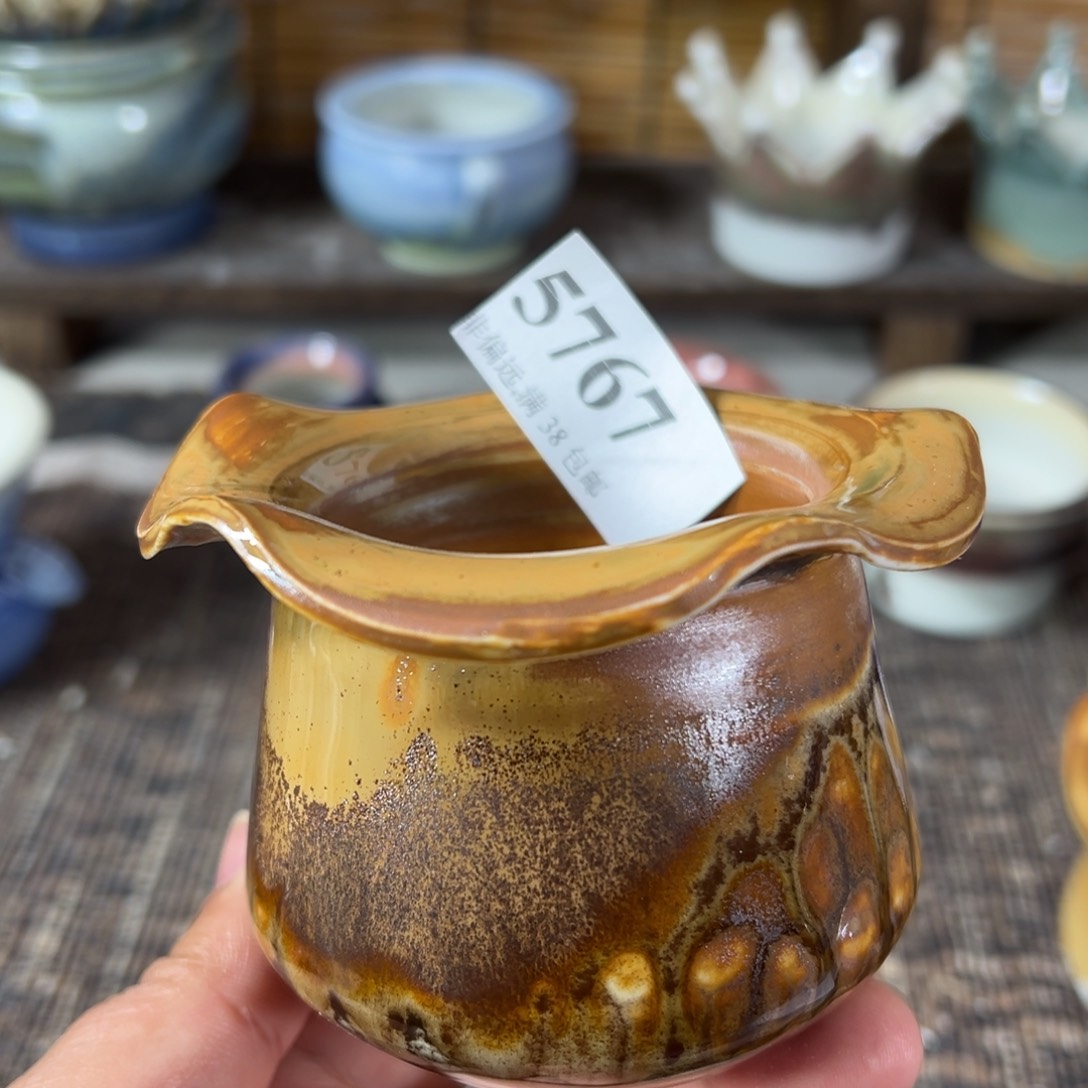 红陶景德镇手工花盆