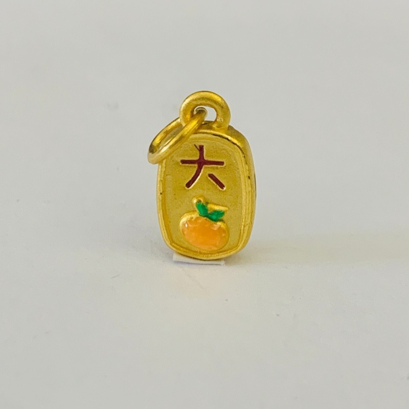 君潮黄金足金999大吉大利加厚DP1051