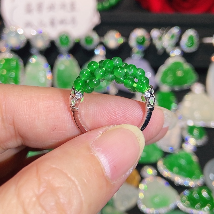 【闪购商品】未镶嵌戒指翡翠天然翡翠